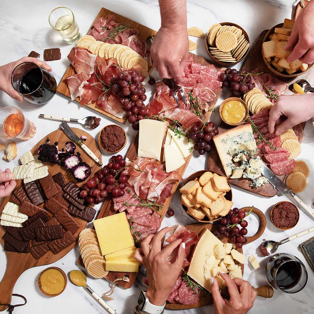 MEGA LUXE Cheese and Charcuterie Box - feeds 20 plus!!!