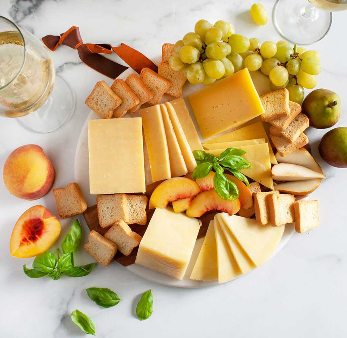 Chardonnay Cheese Assortment Gift Box